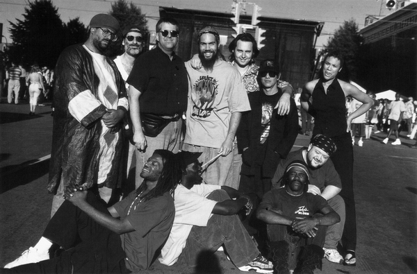 One World Tribe Band Photo (Black and White)